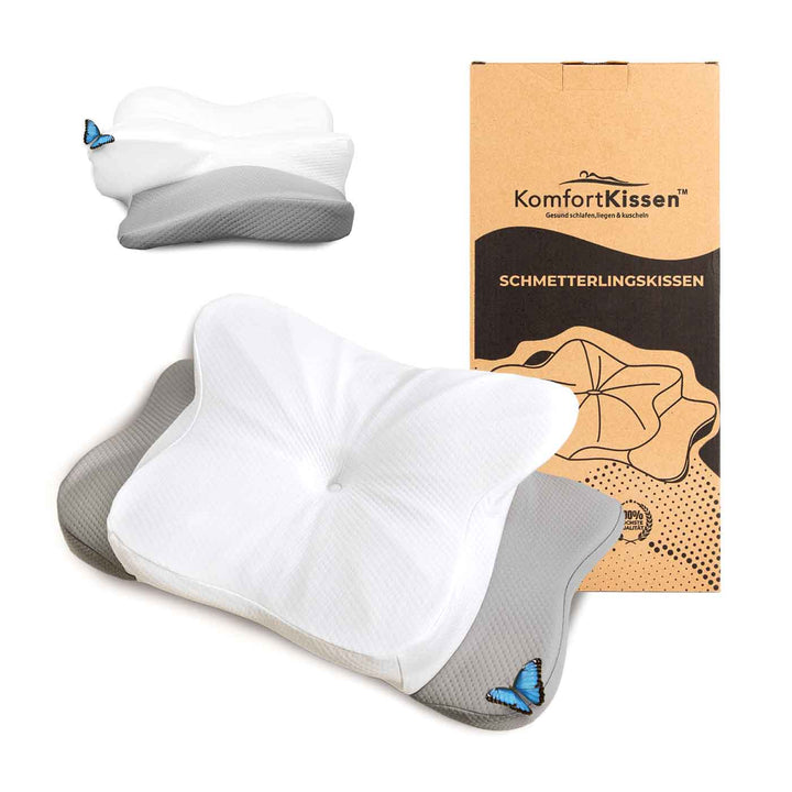 Schmetterlingskissen | Ergonomisches Kissen - KomfortKissen.de